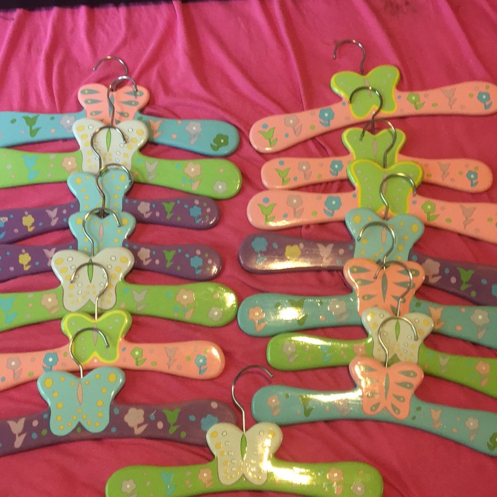 butterfly kid hangers